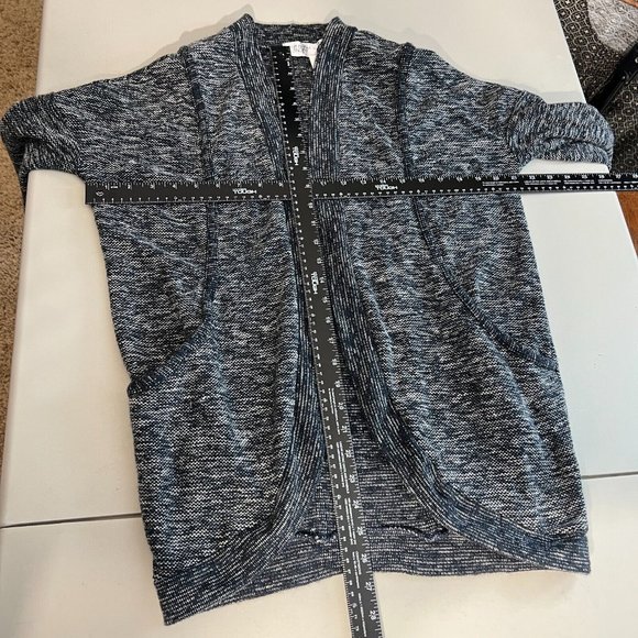 Urban Outfitters OUT FROM UNDER Sweater Womens XS Navy Cardigan Knit Open New - Picture 2 of 12